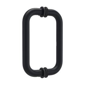 Bathlink 616050970608 8 Inch Shower Door Handle Back To Tubular Compatible With 1/4 1/2