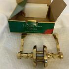 Bb.100.30 Lh Ashley Norton Chester Passage Door Handles Solid Brass