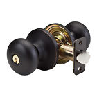Bco0112pd045ka4 Master Lock Biscuit Style Knob Entry Door Aged 071649150197