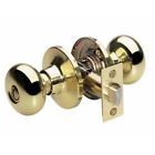 Bco0303  Master Lock Biscuit Privacy Door Knob Polished Brass 071649244230