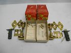 Cr242 Bedroom Yale Brass Item Lot Boxes Sets Lock Doorknob 2 Vintage