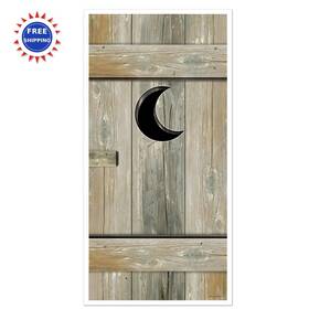 57126 Beistle Outhouse Door Cover