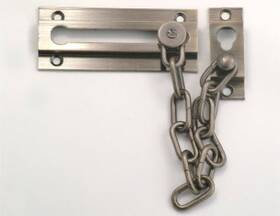 1860-sn Belwith Products Llc Door Chain Fastener Satin Nickel -1860-sn