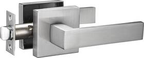 Berlin Modisch 686912505552 Contemporary Square Passage Lever Door Handle Non-locking Set For Hall