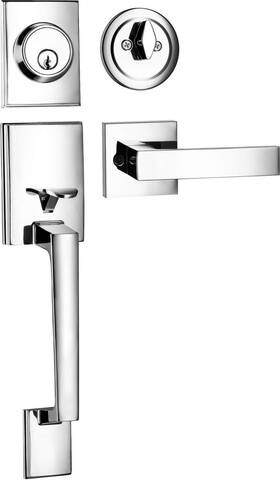Berlin Modisch 686912505880 Single Cylinder Handleset With Lever Door Handle For Entrance And Front