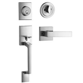 Berlin Modisch 686912505934 Handleset With Lever Door Handle For Entrance And Front Reversible Righ
