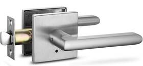 Berlin Modisch 686912506030 Privacy Lever Door Handle Slim Square Easy To Open Locking Set For Bed