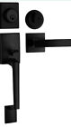 Berlin Modisch Single Cylinder Handle Set With Lever Door Matte Black