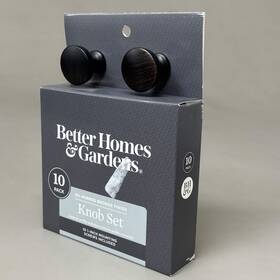 Chwm-kmo1.25orbpk10 Better Homes & Gardens And 10 Pack Modern Knobs Set 1-1/4 Inch Dia Oil Rubbed Bronze
