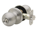 Bk2050ss Copper Creek Ball Entry Storeroom Knob Satin Stainless