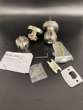 Bls2 Bkg International Men Or Women Bathroom Privacy Door Knob Lock With Large Indicator