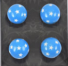 Blue 4 Drawer Cabinet Handles Knobs Ceramic Pulls Set Pumpkin