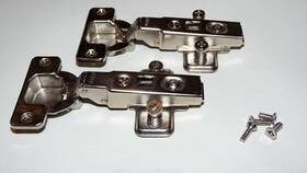 70.255-01 Blum 71m2550 2x Clip 100 Degree Standard Hinge Full Overlay/self Closing 70.255