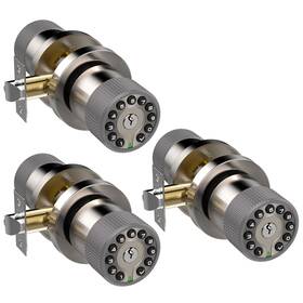 Yj20r Bothstar Keypad Door Knob With Key Keyless Entry Lock Code Locks Auto