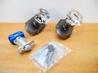 8108-ot Box Town Rose 15a 8 Open Clear Pewter Emtek Passage Knob