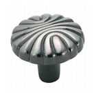 Bp1337pwt Amerock Natural Elegance Cabinet Knob Satin Nickel 026634096790