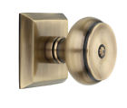 Bp3xcb-dd-ab Knoxx Hardware Flat Door Knob With Metro Square Rosette