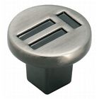 Bp4421pwt Amerock Evolutions Cabinet Knob Pewter 026634090101