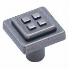 Bp4454wn Amerock Forgings Cabinet Knob Weathered Nickel 026634001626
