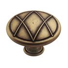 Bp554202dbs Amerock Lattice Cabinet Knob Distressed Brass 026634179691
