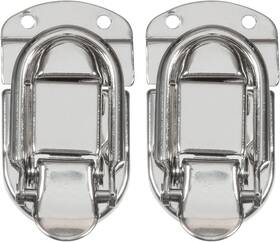 Rh-2610-2-a Brand Reliable Hardware Company Set Of 2 Small Size Nickle Silver