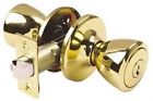 43235 Brass 4 Polished Lot Entry Alike Knob Keyed