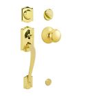 496030 Brass Knob 100954 Bright Handleset Interior Plymouth Id Camelot