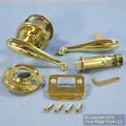 411lex0303 Brass Privacy Door . Lever Knob