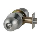 D53pd-orb Brass Set Knob Orbit Door Keyed Entrance Heavy Duty Schlage Polished