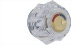 H71pb Brass Single Kit Clear Knob Polished Handle Delta