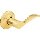 D55383 Brass Yale Norwood Lh Door Lever Dkg Dummy 2 81nw Set Polished Knob