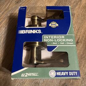 2741-109 Brinks Interior Non-locking Heavy Duty Door Handle Antique Brass Nib