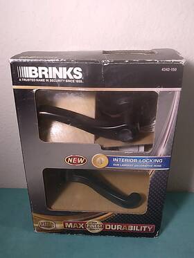 4342-150 Brinks Interior Non-locking Doorknob Tuscan Bronze