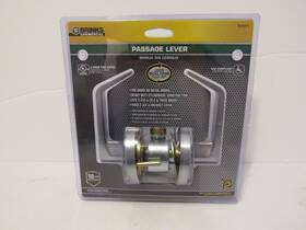 Bc40017 Brinks Heavy Duty Commercial Passage Door Lever Satin Chrome Finish