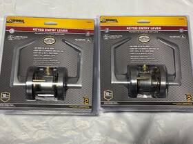 Bc40019 Brinks 2x Heavy Duty Commercial Keyed Entry Lever Satin Chrome Alike