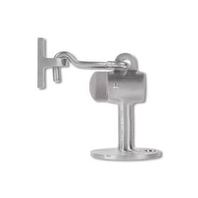 Bc40076 Brinks Door Stop Brass Satin Chrome Floor Mount 2-1/2in