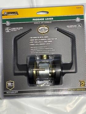 Bc40110 Brinks Passage Door Lever Heavy Duty Commercial 2-3/4 Inch Backset