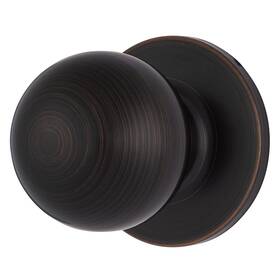 E2425-150 Brinks Door Knobs Interior Non-locking Transitional Ball Tuscan
