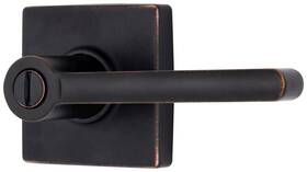 E2437150 Brinks E2437 Mendocino Privacy Door Lever Set - Bronze
