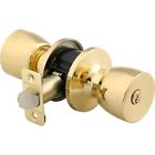 2701-105 Brinks Entry Keyed Style Door Knob Doorknobs Polished Bell Brass