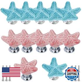 B0dcz18kv1 Brosay Starfish Drawer Knobs Coastal Kitchen Cabinet Knos Beach Themeb Knob