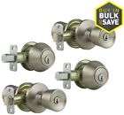 Bs6l1d Gatehouse Gallo Satin Chrome Deadbolt Keyed Entry Door Knob