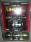 Bsm21 Set Entry Faultless Lock Door Brass Combo Bright Dead Knob Keyed Bolt