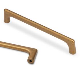 8807 Bukobyhe 10 Pack 5inch 128mm Kitchen Cabinet Handles Antique Brass Pulls Vint