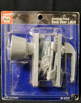 D-225 Bulldog Hardware Screen And Storm Door Latch Knob Aluminum Finish Free Shipping D-225 Bulldog Hardware Screen And Storm Door Latch Knob Aluminum Finish Free Shipping
