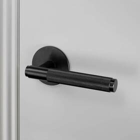 Ndd-054446 Buster Punch Door Lever Handle Fixed 2-9 16 Inch Rose Cross Brass New