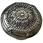 Bwm503 15a Antique Belwith 1-.50 . Pewter Knob