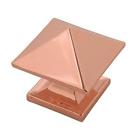 Bwp3015 Cp Belwith Studio Collection Knob Bright Copper Square 078555869786