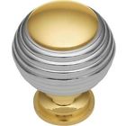 Bwp9816 Polished 1-.13 Brass . Knob 3 Belwith