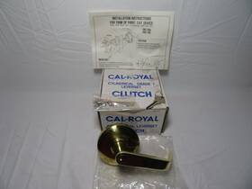 Ent-00l Cal-royal Genesys Series Cylindrical Lever Set - P/n Us3 Finish Gold